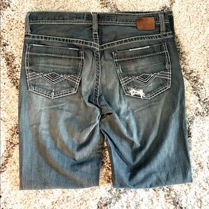 BUCKLE 👖——[Derek] style distressed jeans 36x36